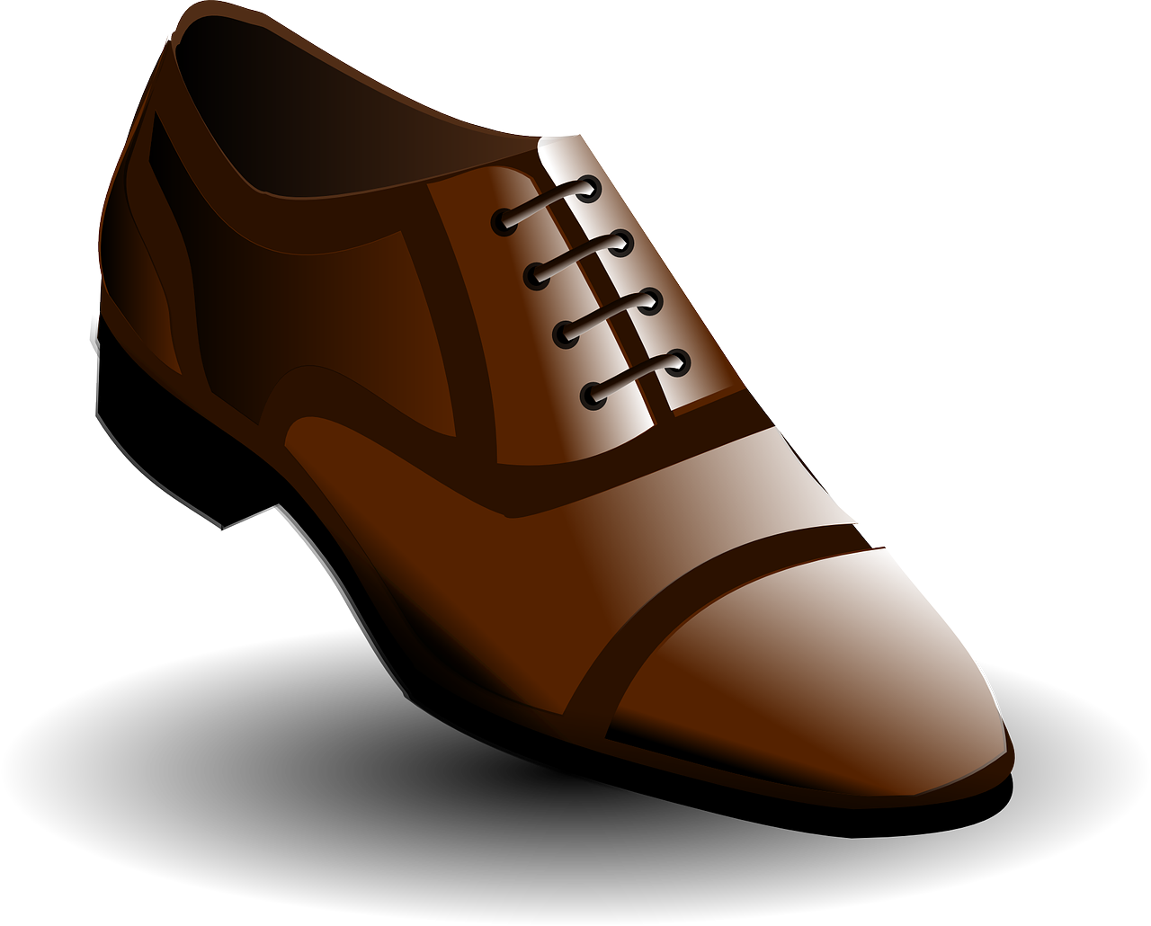 low shoe, shoe, brown